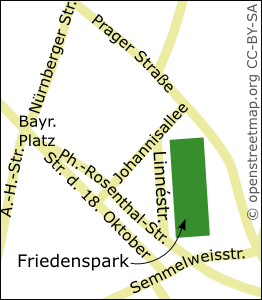 Karte: Friedenspark